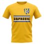 NK Inter Zaprešic Core Football Club T-Shirt (Yellow)