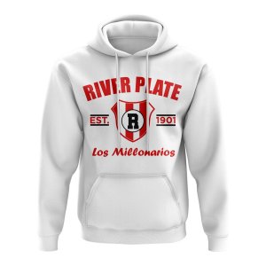 River Plate Established Football Hoody (White)