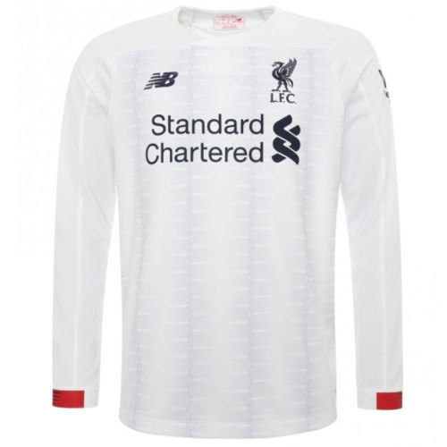 2019-2020 Liverpool Long Sleeve Away Shirt (Kids)