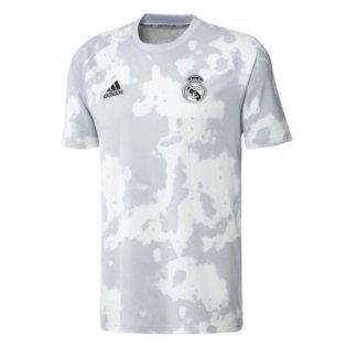 2019-2020 Real Madrid Adidas Pre-match Training Shirt (White) - Kids