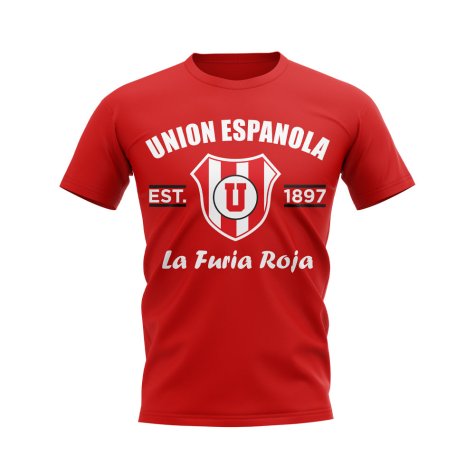 Union Espanola Established Football T-Shirt (Red)