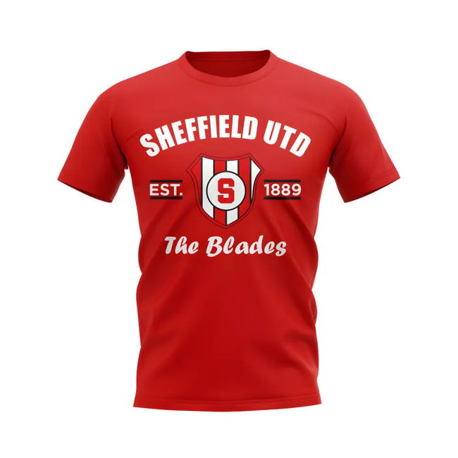 Sheffield United Established Football T-Shirt (Red)