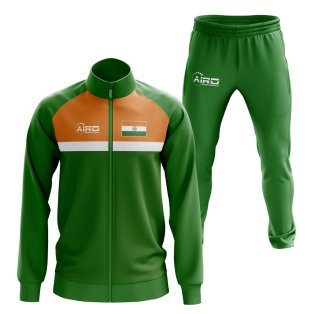 India Concept Football Tracksuit (Green)