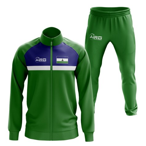 Lesotho Concept Football Tracksuit (Green)