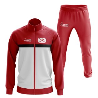 Jersey Concept Football Tracksuit (Red)