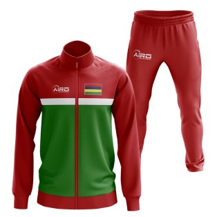 Mauritius Concept Football Tracksuit (Red)