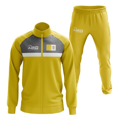 Vatican Concept Football Tracksuit (Yellow)