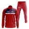 Norway Concept Football Tracksuit (Red)