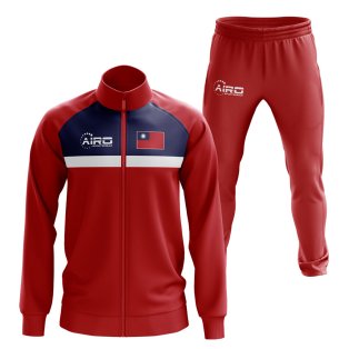 Taiwan Concept Football Tracksuit (Red)