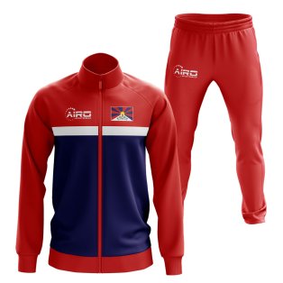 Tibet Concept Football Tracksuit (Red)