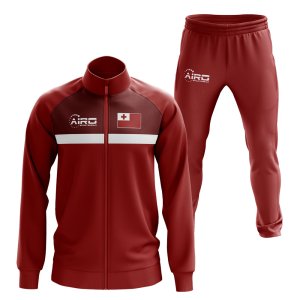 Tonga Concept Football Tracksuit (Red) Tonga Concept Football Tracksuit (Red)