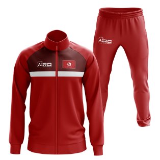Tunisia Concept Football Tracksuit (Red)