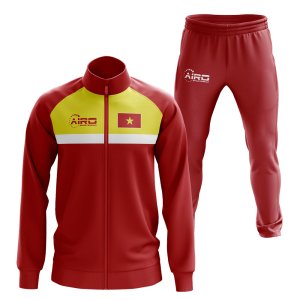 Vietnam Concept Football Tracksuit (Red)