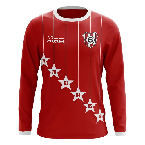 2025-2026 Liverpool 6 Time Champions Concept Football Shirt - Kids (Long Sleeve)