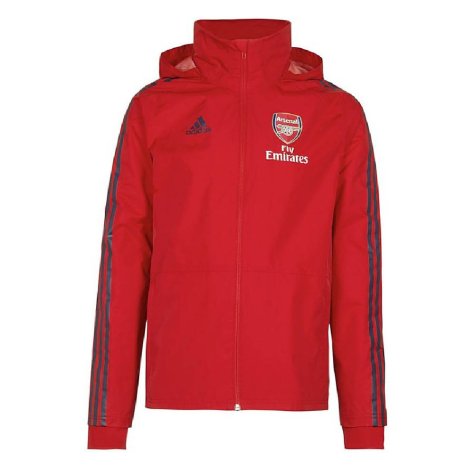 2019-2020 Arsenal Adidas Storm Jacket (Red)