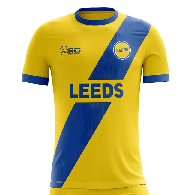 2025-2026 Leeds Away Concept Football Shirt - Baby