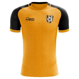 Airosportswear 2019-2020 Penarol Home Concept Football Soccer T-Shirt Jersey Womens 