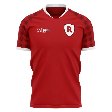 2023-2024 Stade Reims Home Concept Football Shirt - Adult Long Sleeve