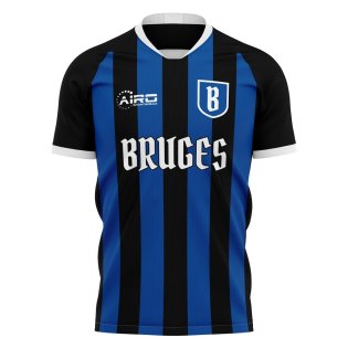 2023-2024 Club Brugge Authentic Away Shirt [58569894] - Uksoccershop