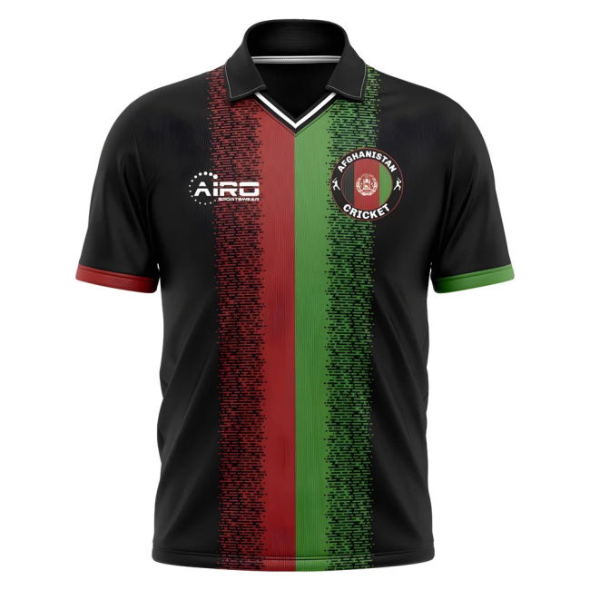 2025-2026 Afghanistan Cricket Concept Cricket Shirt - Kids