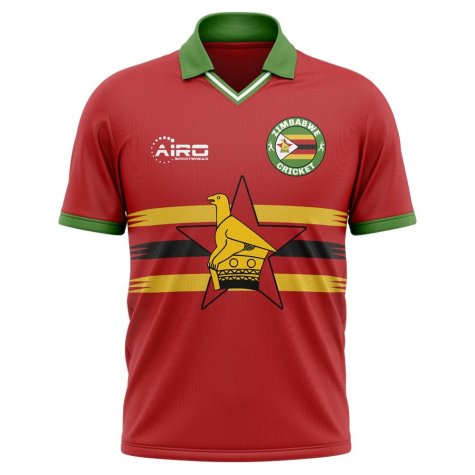 2023-2024 Zimbabwe Cricket Concept Shirt - Adult Long Sleeve