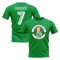 Henrik Larsson Celtic Illustration T-Shirt (Green)