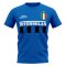 Inter Milan Vintage Football T-Shirt (Blue)