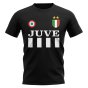 Juventus Vintage Football T-Shirt (Black)