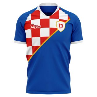 2020-2021 Dinamo Zagreb Home Concept Football Shirt