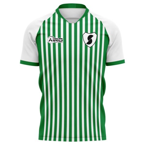 2022-2023 Racing Santander Home Concept Football Shirt - Little Boys