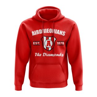 Airdrie Established Football Hoody (Red)