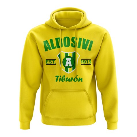 Aldosivi Established Football Hoody (Yellow)