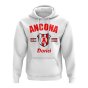 Ancona Established Football Hoody (White)