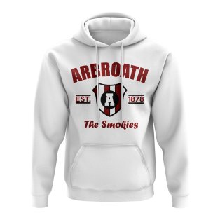 Arbroath Established Football Hoody (White)