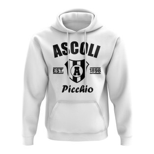 Ascoli Established Football Hoody (White)