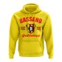 Bassano Established Football Hoody (Yellow)