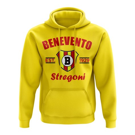 Benevento Established Football Hoody (Yellow)