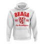 Braga Established Football Hoody (White)