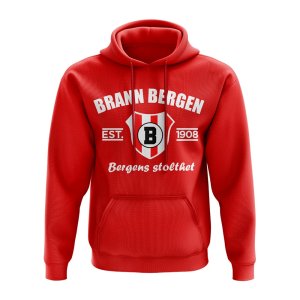 Brann Bergen Established Football Hoody (Red)
