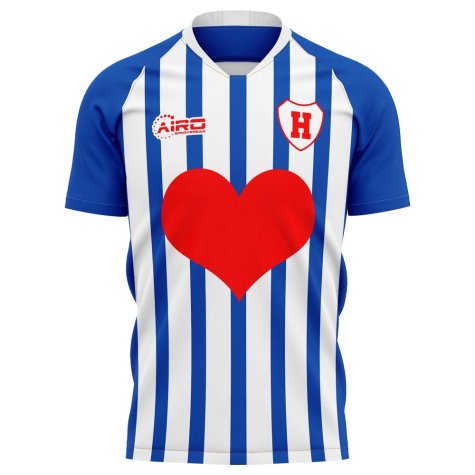 2023-2024 Heerenveen Home Concept Football Shirt - Adult Long Sleeve