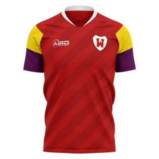 2022-2023 Wrexham Home Concept Football Shirt - Womens