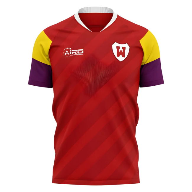 2025-2026 Wrexham Home Concept Football Shirt