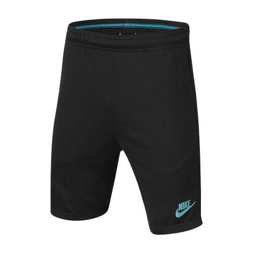 2019-2020 Barcelona Longer Knit Shorts (Smoke Grey) - Kids