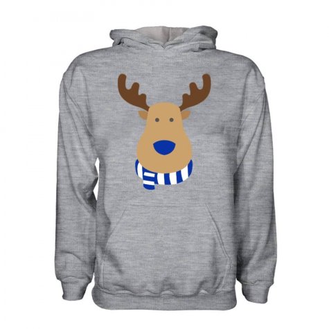 Ipswich Town Rudolph Supporters Hoody (grey)