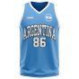 Argentina Home Concept Basketball Shirt - Baby