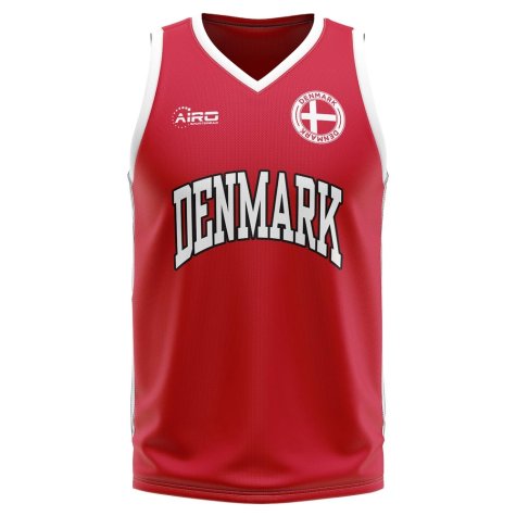 Denmark Home Concept Basketball Shirt - Kids