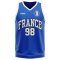 France Home Concept Basketball Shirt - Little Boys