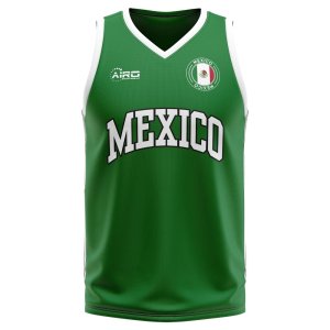 Mexico Home Concept Basketball Shirt - Kids
