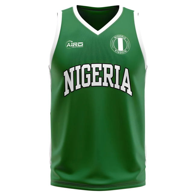 Nigeria Home Concept Basketball Shirt - Baby