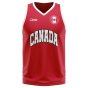 Canada Home Concept Basketball Shirt